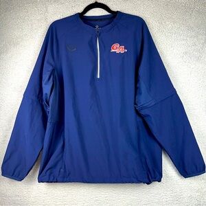 Evoshield Jacket Batting Practice Mens Large Navy Relaxed Fit Georgia Academy